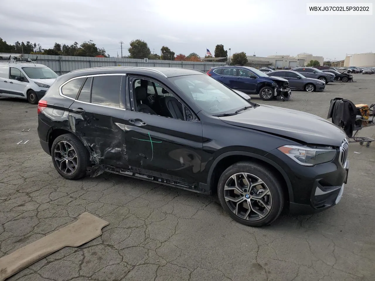 2020 BMW X1 Sdrive28I VIN: WBXJG7C02L5P30202 Lot: 80989874