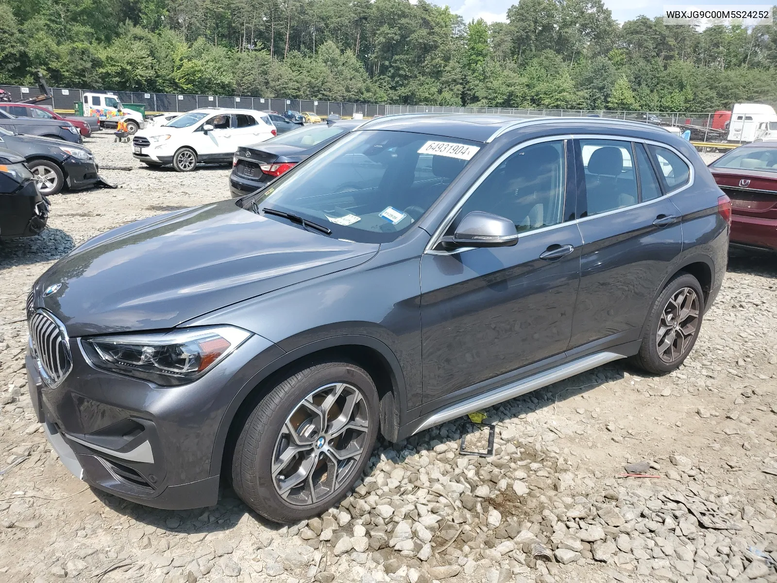 WBXJG9C00M5S24252 2021 BMW X1 xDrive28I