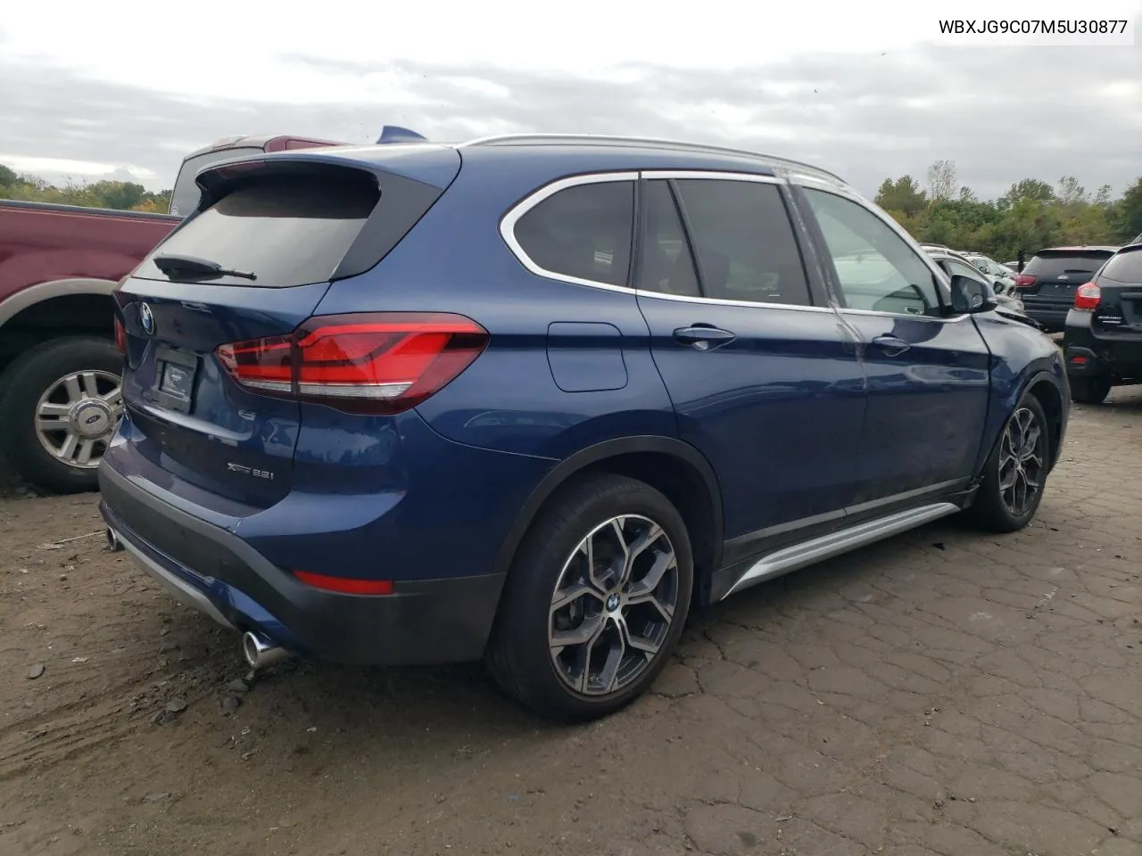 2021 BMW X1 xDrive28I VIN: WBXJG9C07M5U30877 Lot: 71238794