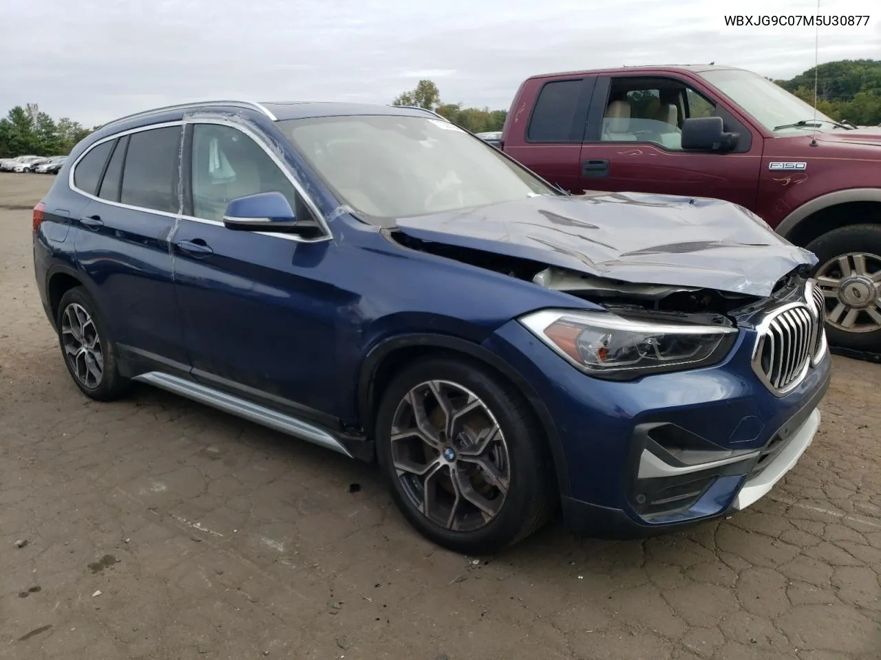 2021 BMW X1 xDrive28I VIN: WBXJG9C07M5U30877 Lot: 71238794