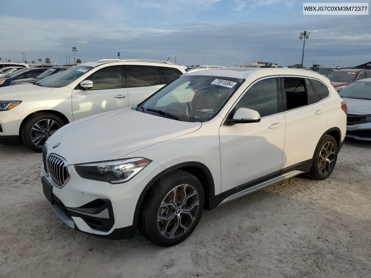 WBXJG7C0XM3M72377 2021 BMW X1 Sdrive28I