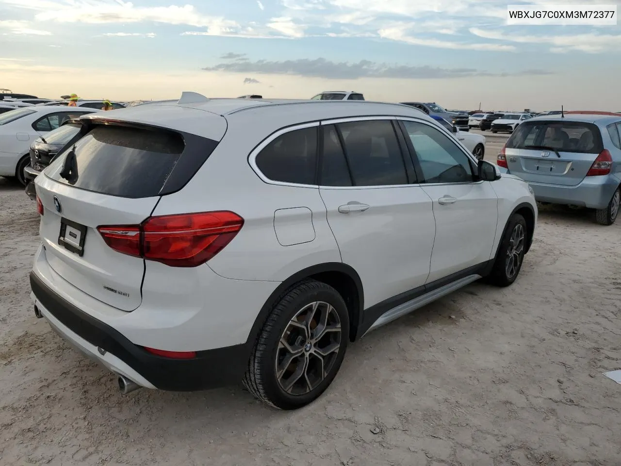 2021 BMW X1 Sdrive28I VIN: WBXJG7C0XM3M72377 Lot: 73915384