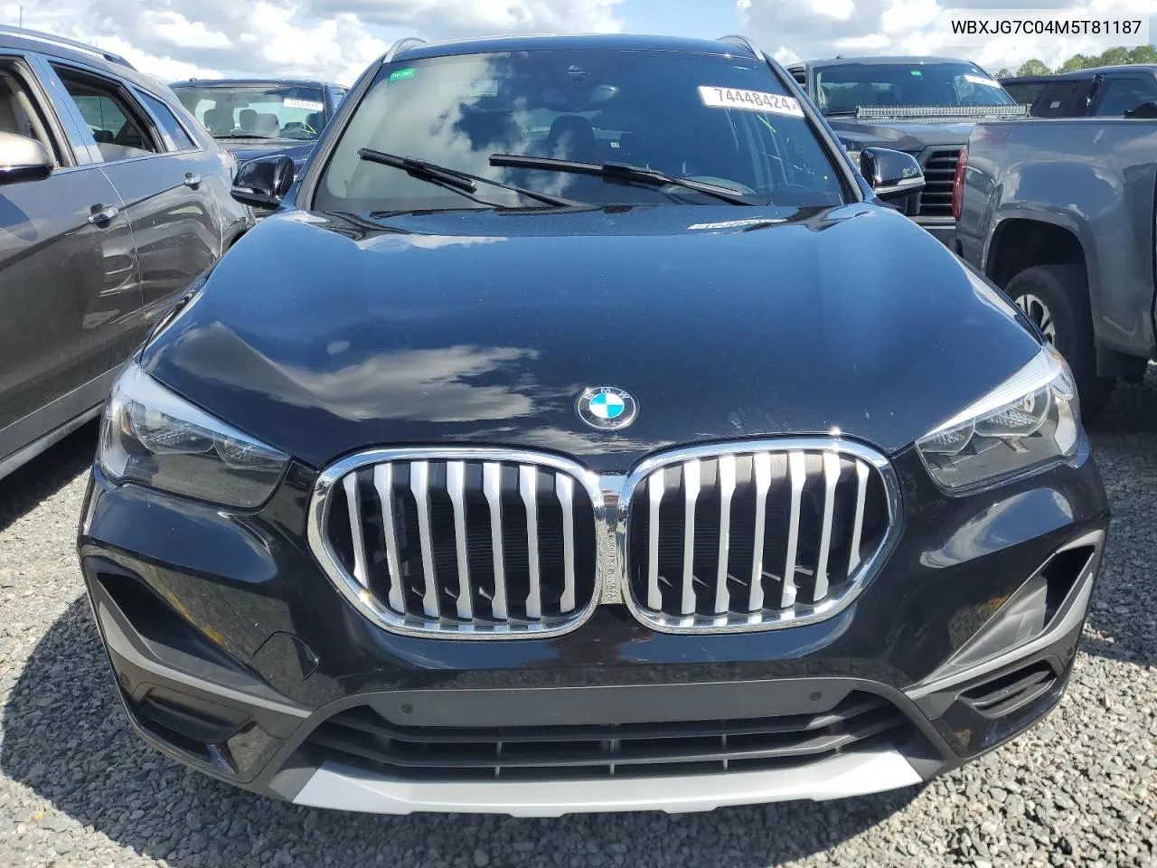 2021 BMW X1 Sdrive28I VIN: WBXJG7C04M5T81187 Lot: 74448424