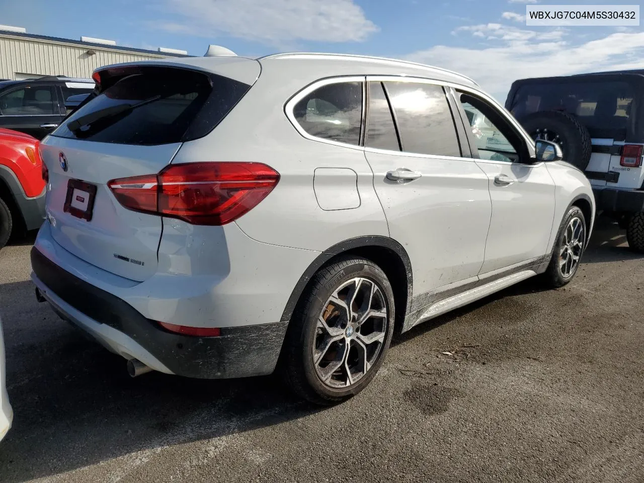 2021 BMW X1 Sdrive28I VIN: WBXJG7C04M5S30432 Lot: 74674464