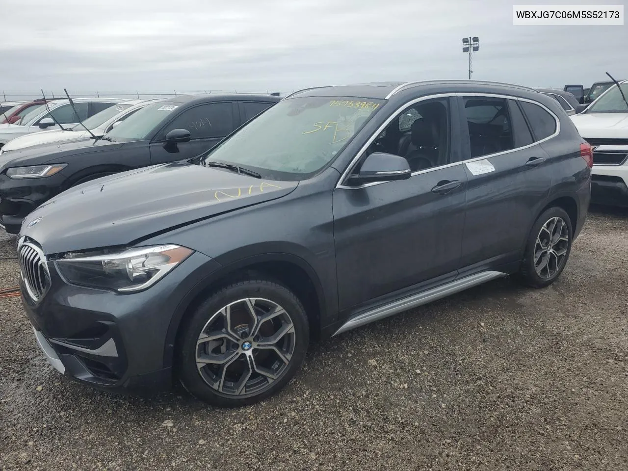 2021 BMW X1 Sdrive28I VIN: WBXJG7C06M5S52173 Lot: 75953984