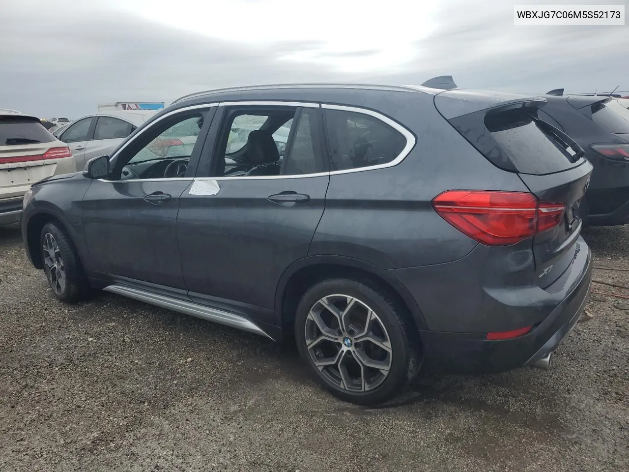 2021 BMW X1 Sdrive28I VIN: WBXJG7C06M5S52173 Lot: 75953984