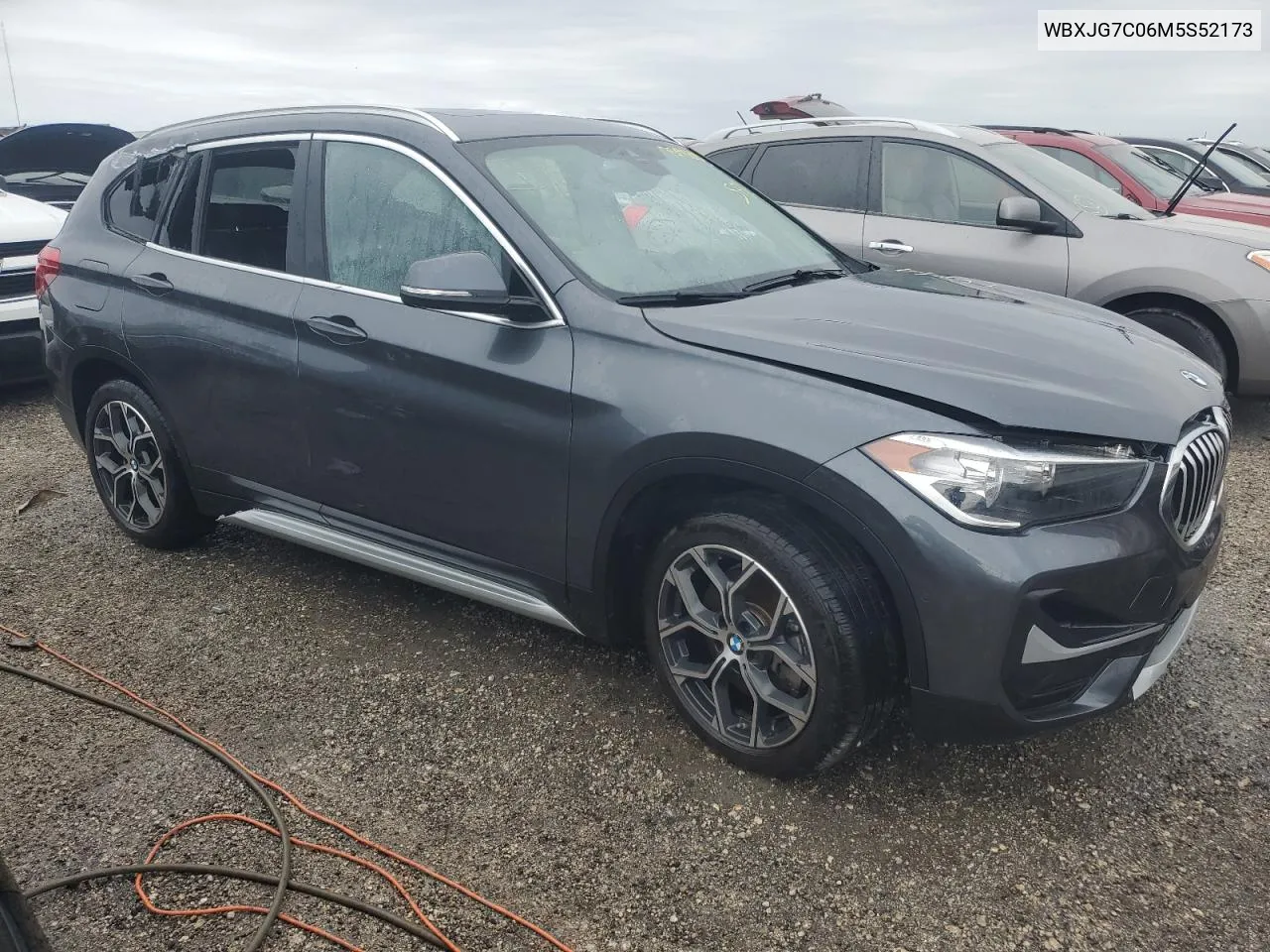 2021 BMW X1 Sdrive28I VIN: WBXJG7C06M5S52173 Lot: 75953984