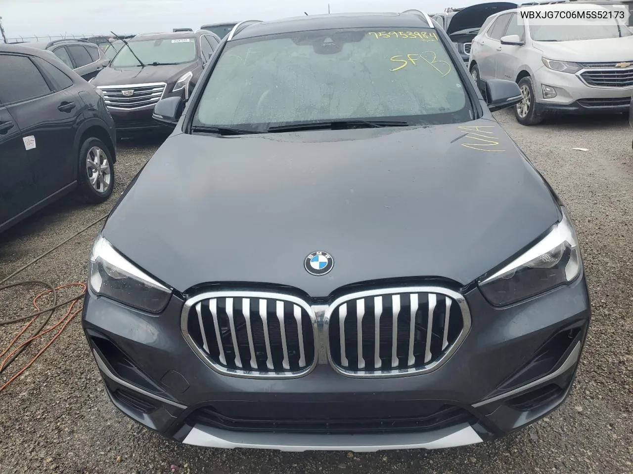 2021 BMW X1 Sdrive28I VIN: WBXJG7C06M5S52173 Lot: 75953984