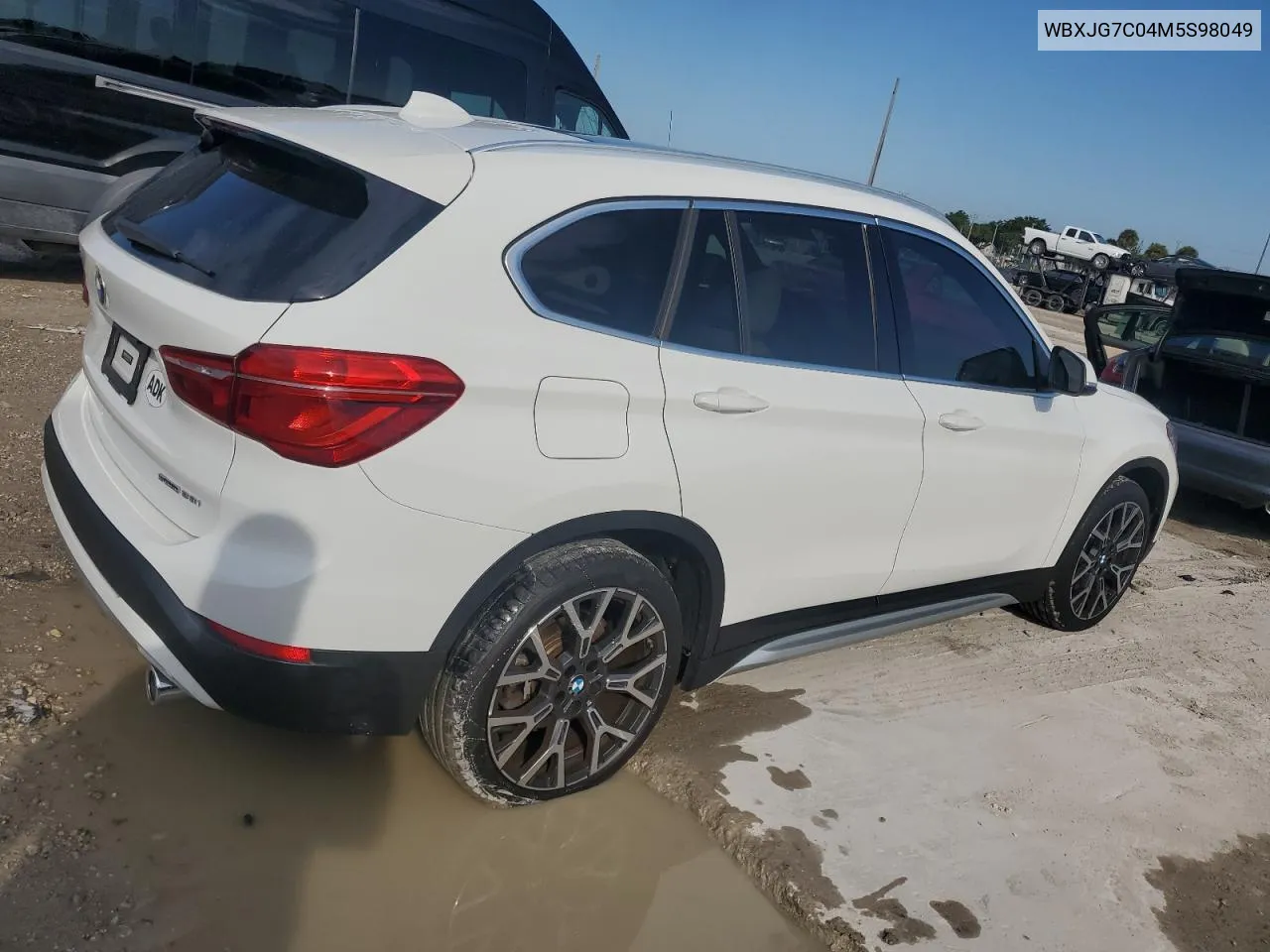 2021 BMW X1 Sdrive28I VIN: WBXJG7C04M5S98049 Lot: 76041784