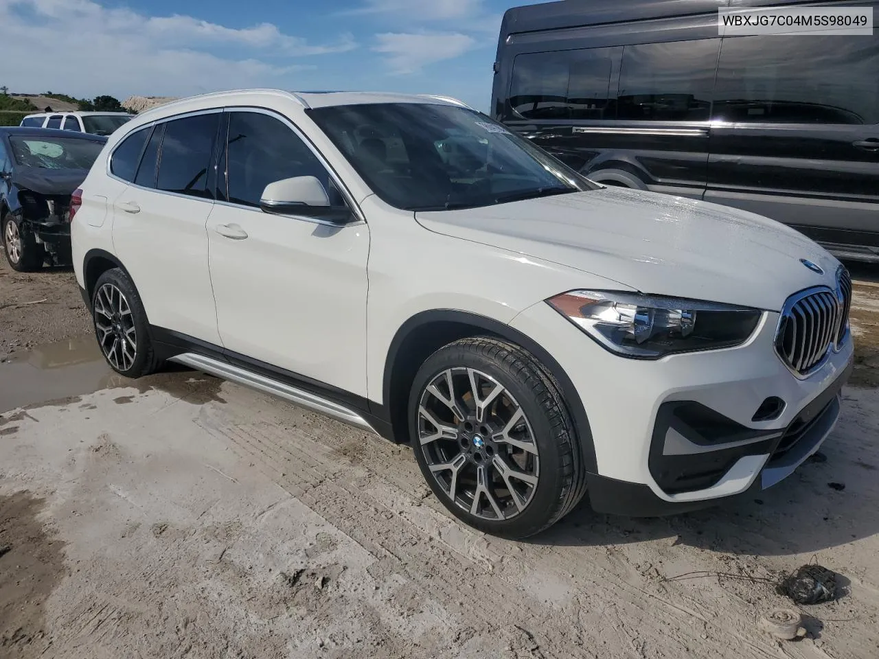 2021 BMW X1 Sdrive28I VIN: WBXJG7C04M5S98049 Lot: 76041784