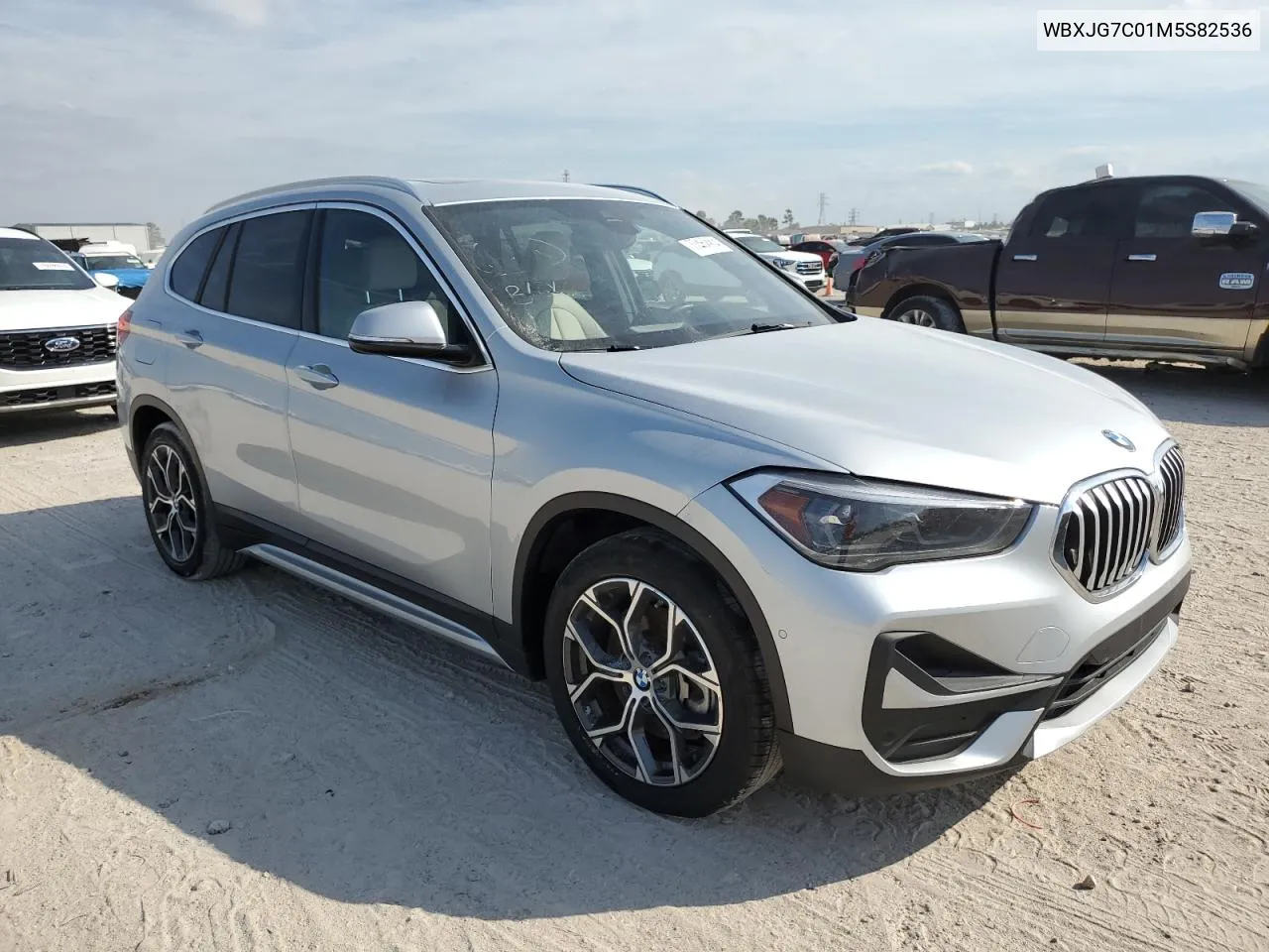 2021 BMW X1 Sdrive28I VIN: WBXJG7C01M5S82536 Lot: 77452904