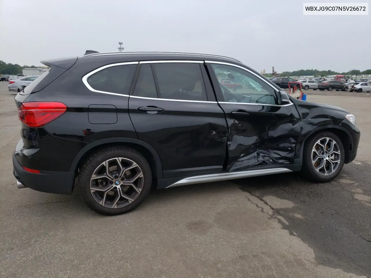 2022 BMW X1 xDrive28I VIN: WBXJG9C07N5V26672 Lot: 74212374