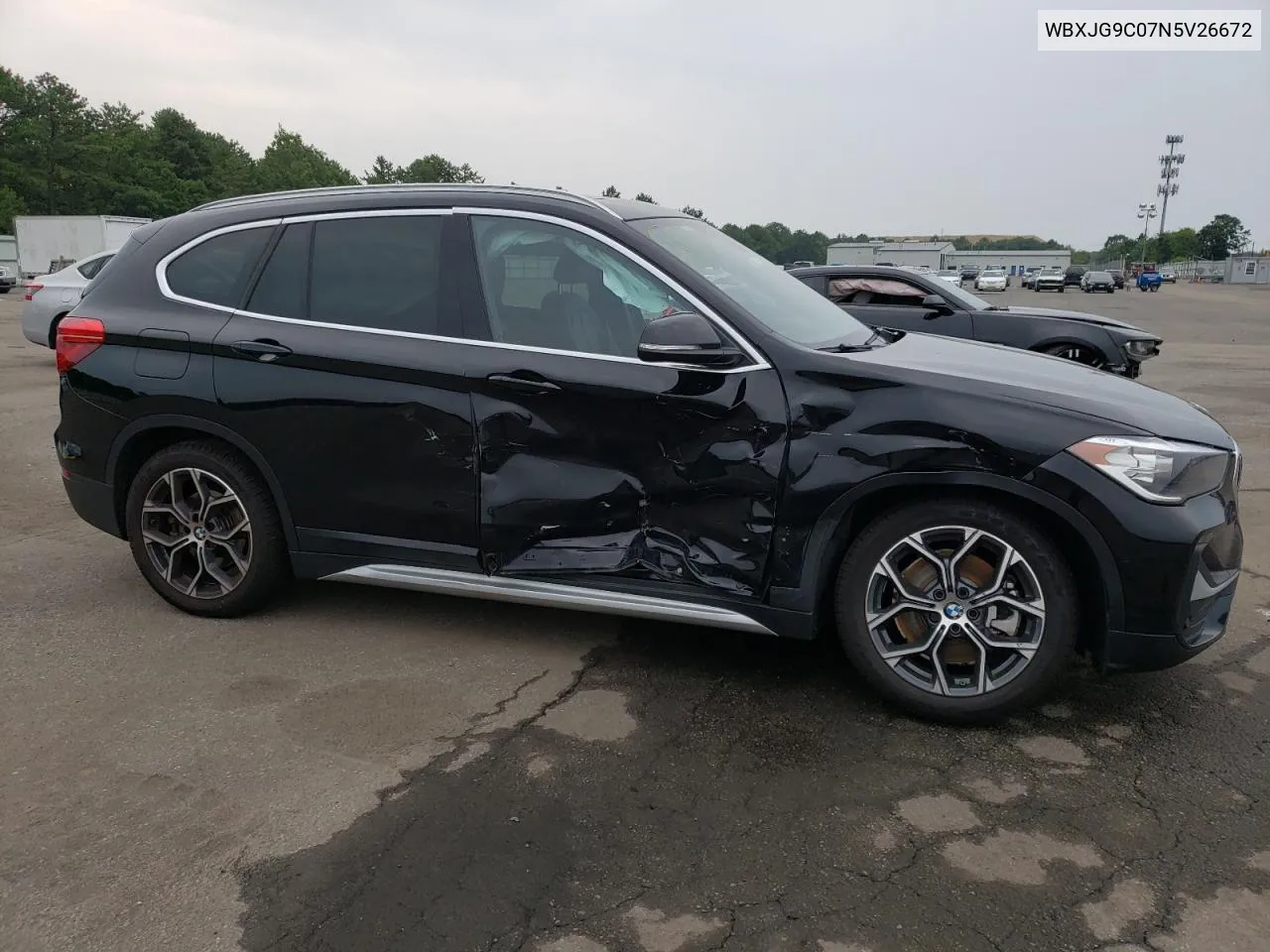 2022 BMW X1 xDrive28I VIN: WBXJG9C07N5V26672 Lot: 74212374