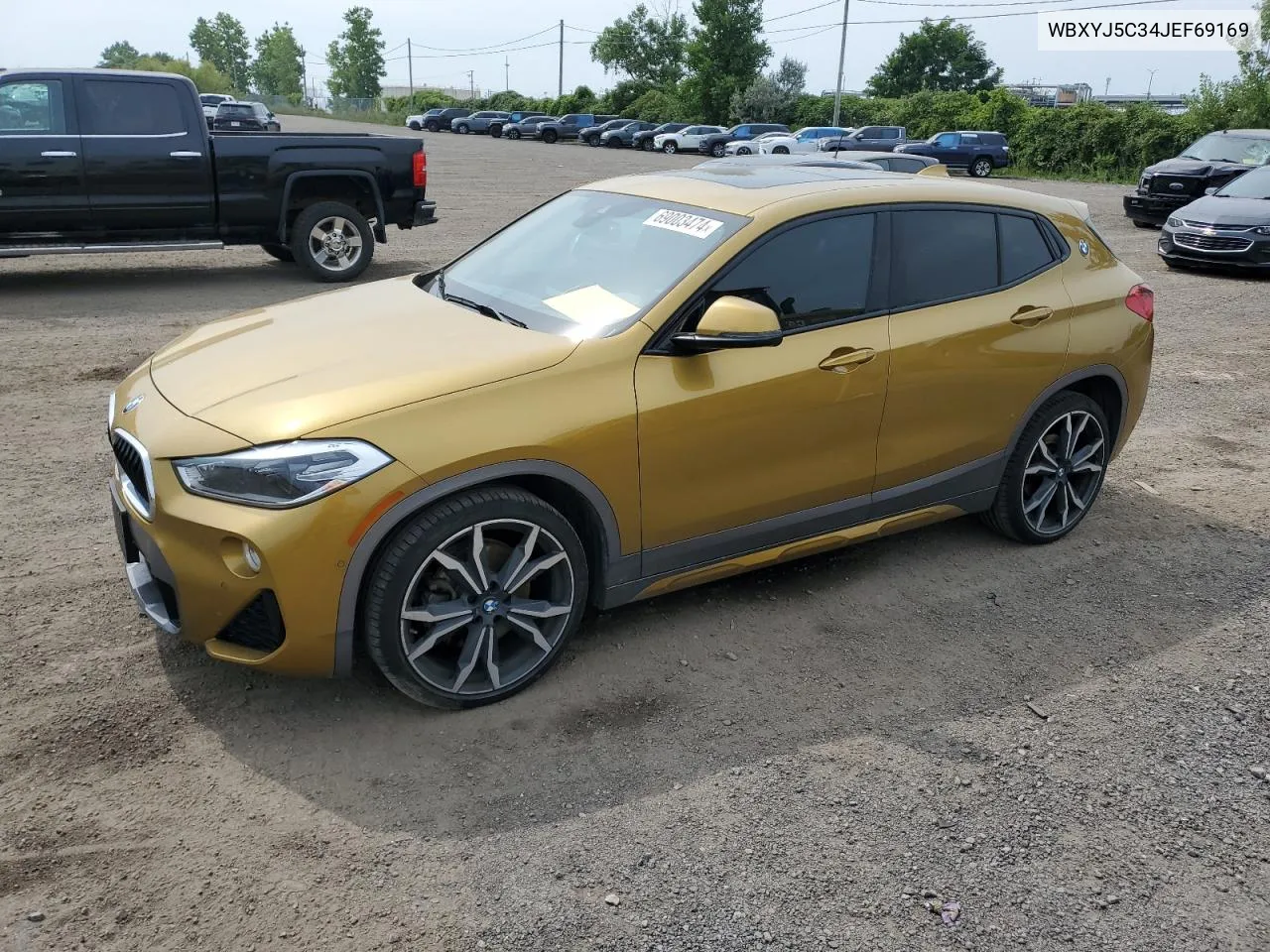 WBXYJ5C34JEF69169 2018 BMW X2 xDrive28I