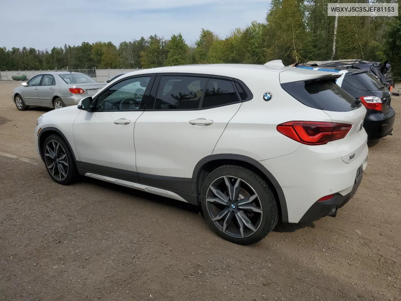 2018 BMW X2 xDrive28I VIN: WBXYJ5C35JEF81153 Lot: 72505104