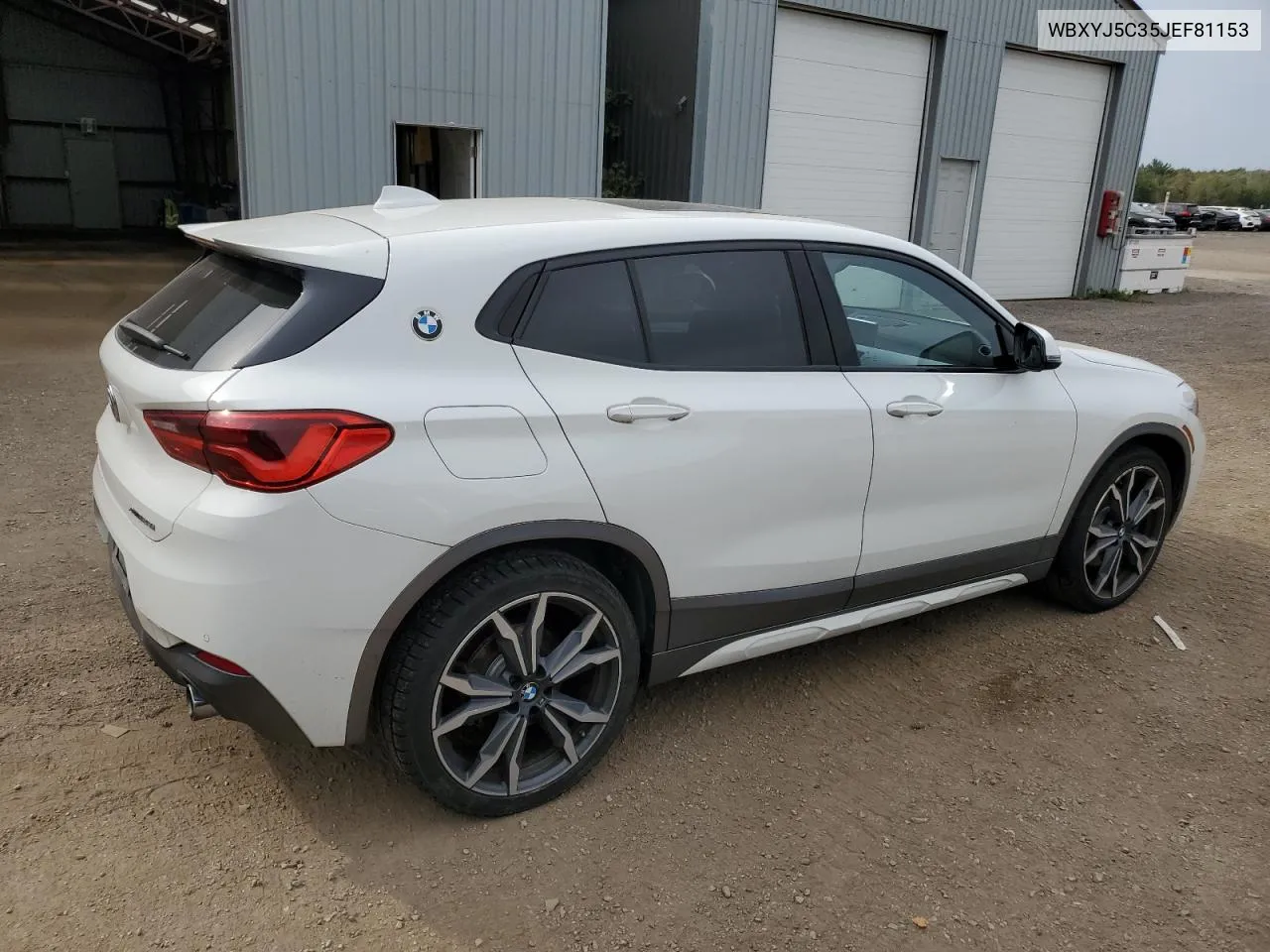 2018 BMW X2 xDrive28I VIN: WBXYJ5C35JEF81153 Lot: 72505104