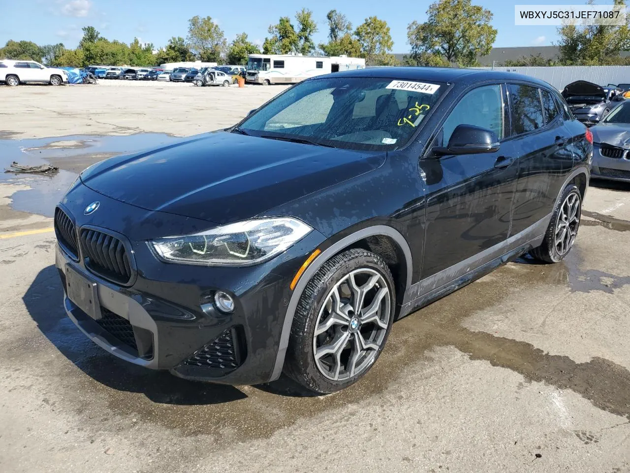 2018 BMW X2 xDrive28I VIN: WBXYJ5C31JEF71087 Lot: 73014544