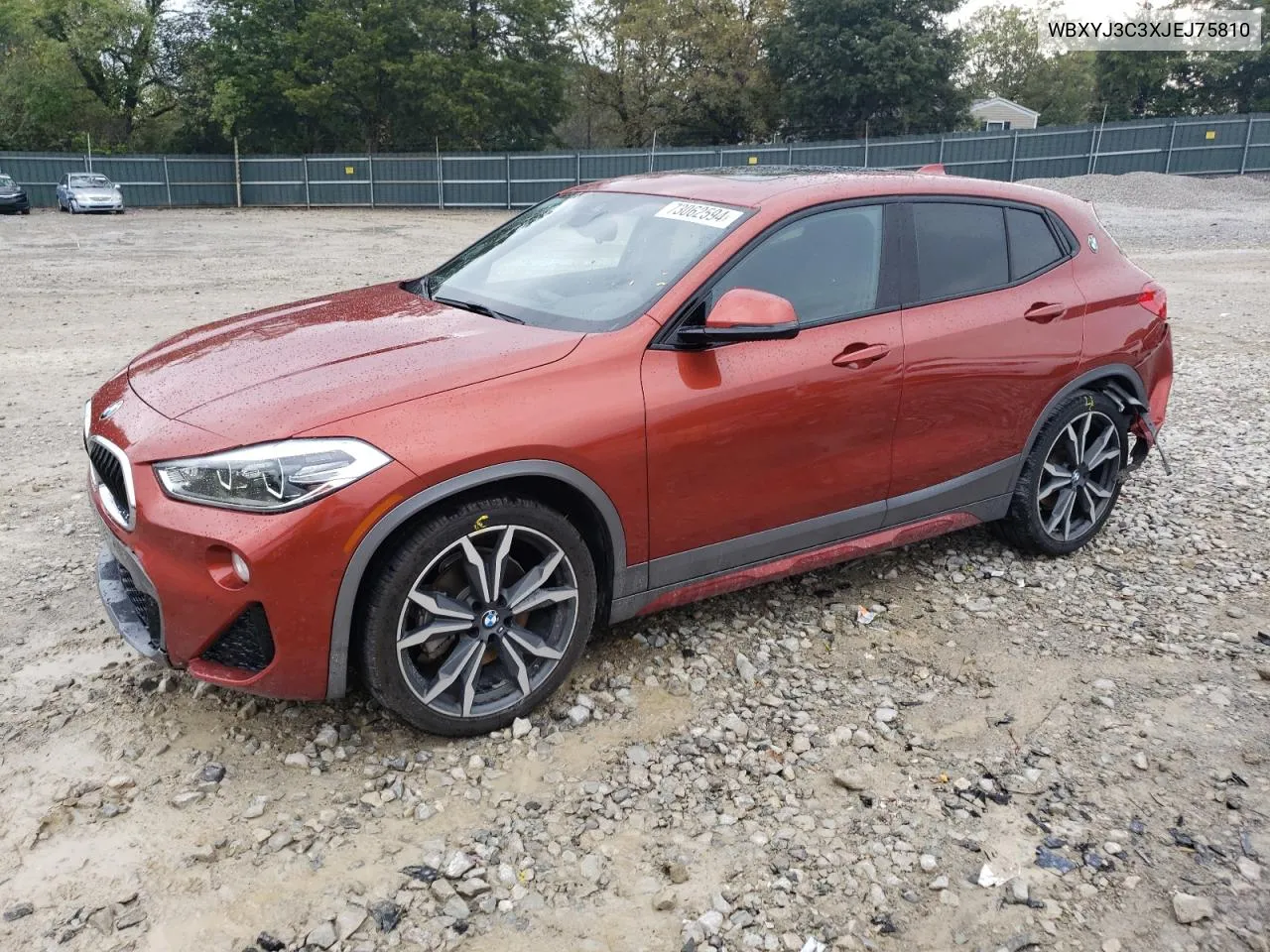 2018 BMW X2 Sdrive28I VIN: WBXYJ3C3XJEJ75810 Lot: 73062594