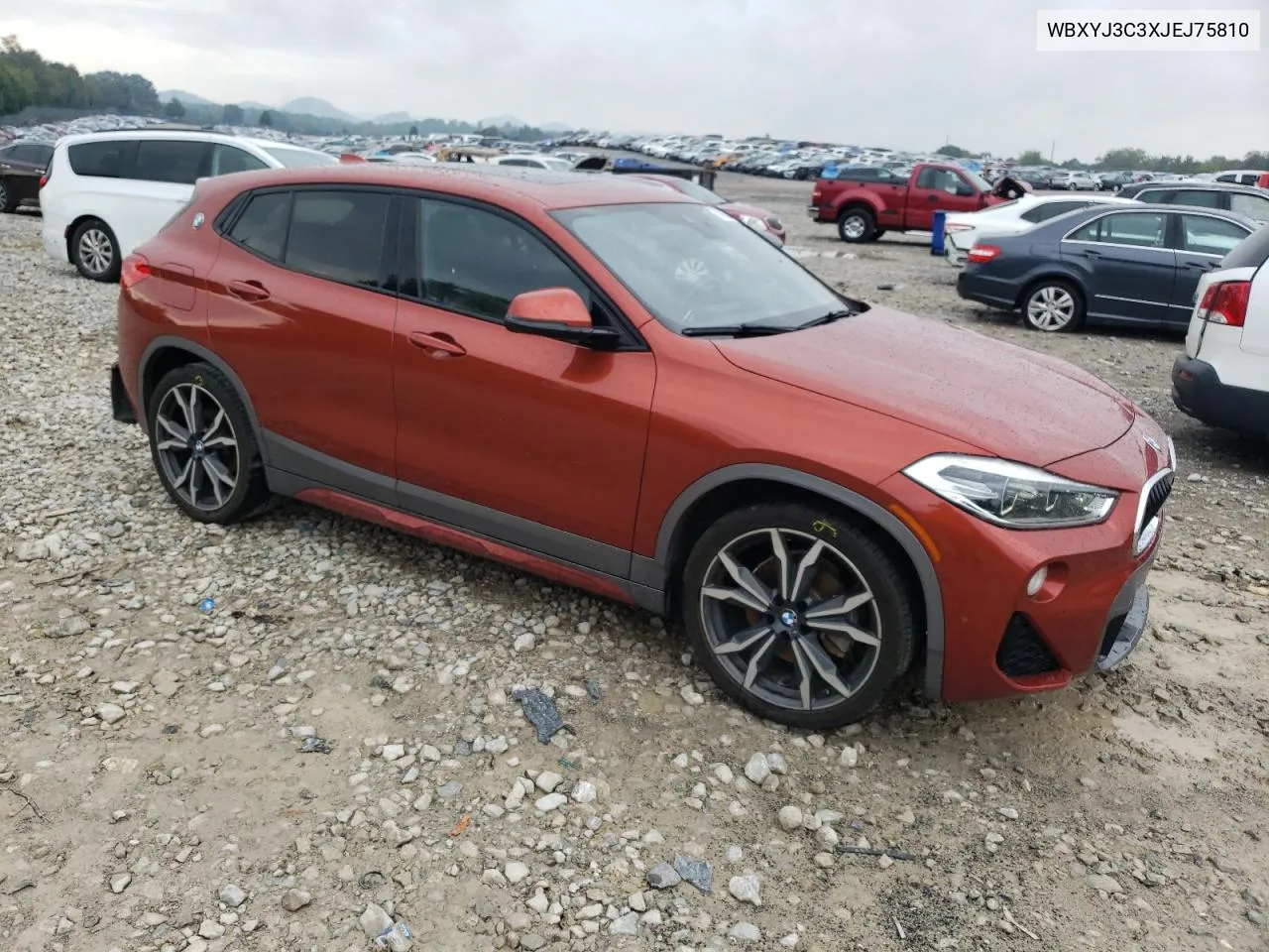 2018 BMW X2 Sdrive28I VIN: WBXYJ3C3XJEJ75810 Lot: 73062594