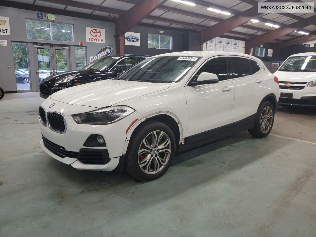 2018 BMW X2 Sdrive28I VIN: WBXYJ3C3XJEJ82644 Lot: 73366784