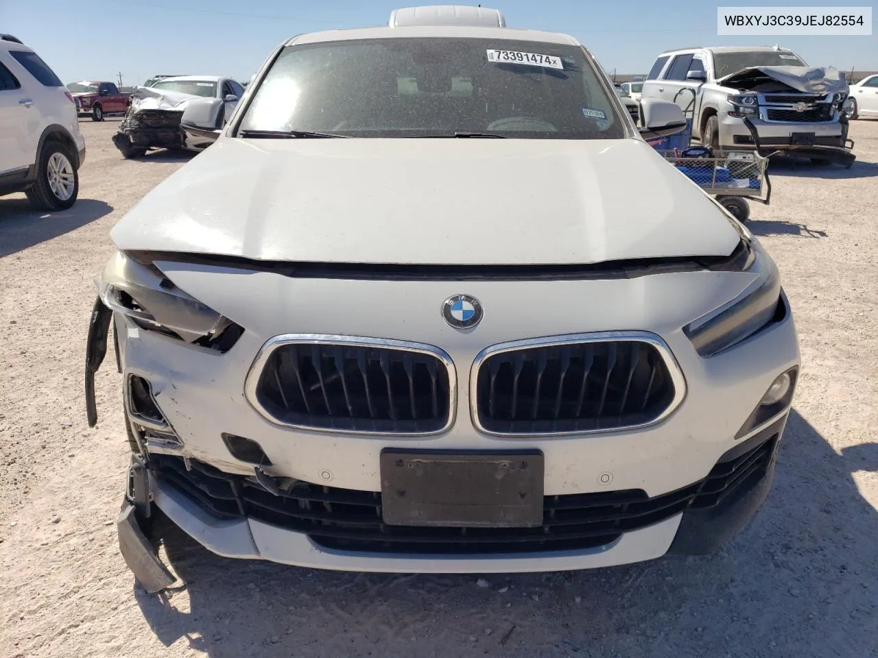 2018 BMW X2 Sdrive28I VIN: WBXYJ3C39JEJ82554 Lot: 73391474