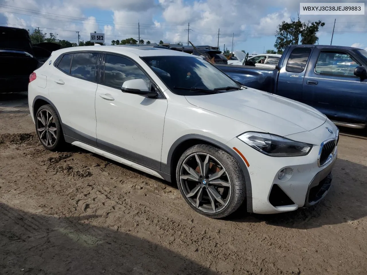 2018 BMW X2 Sdrive28I VIN: WBXYJ3C38JEJ89883 Lot: 73768004