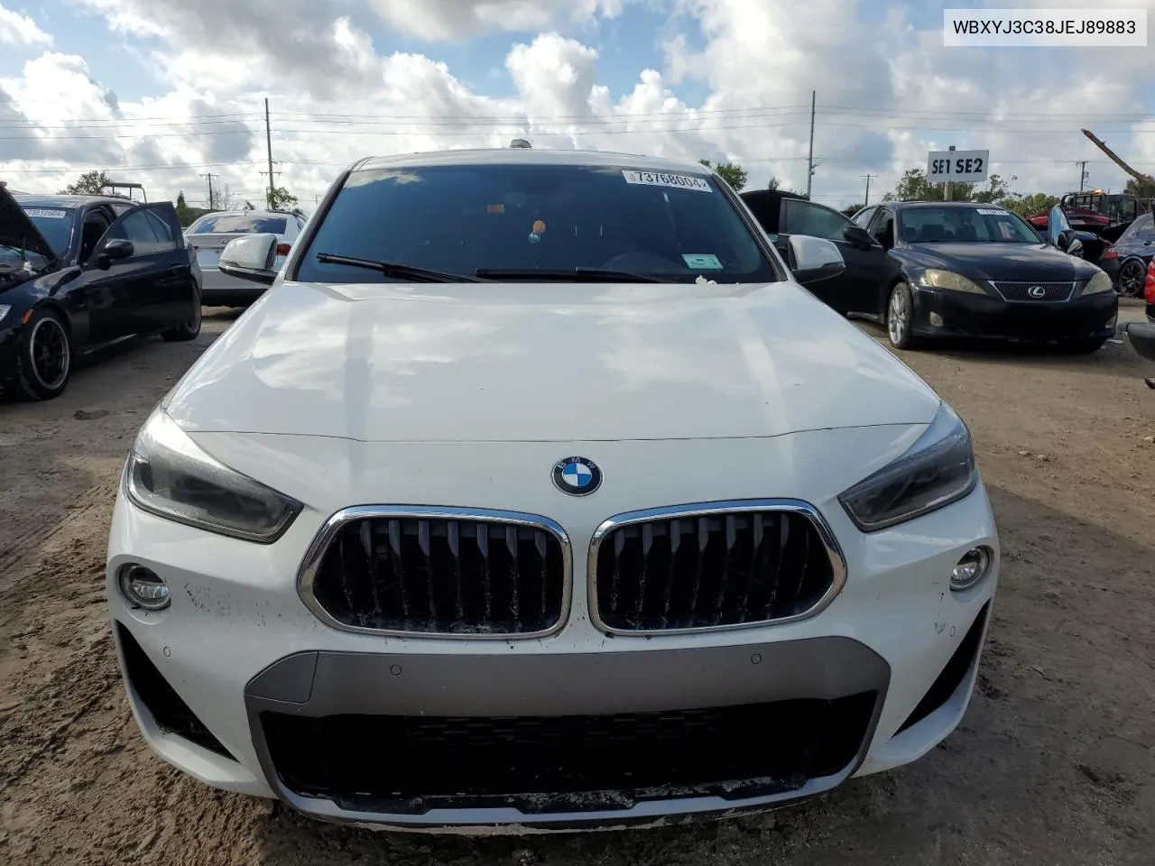 2018 BMW X2 Sdrive28I VIN: WBXYJ3C38JEJ89883 Lot: 73768004