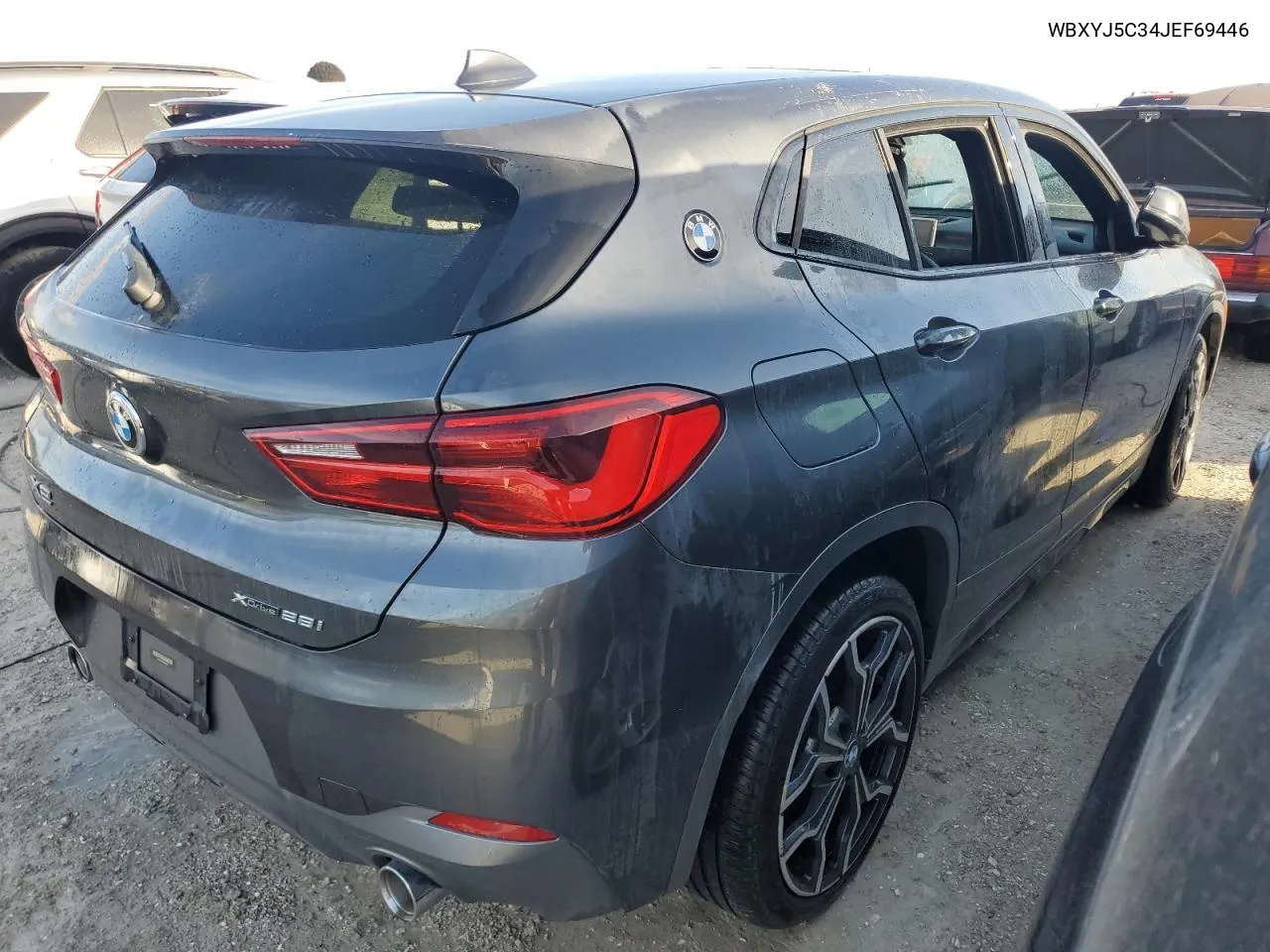 2018 BMW X2 xDrive28I VIN: WBXYJ5C34JEF69446 Lot: 74265874