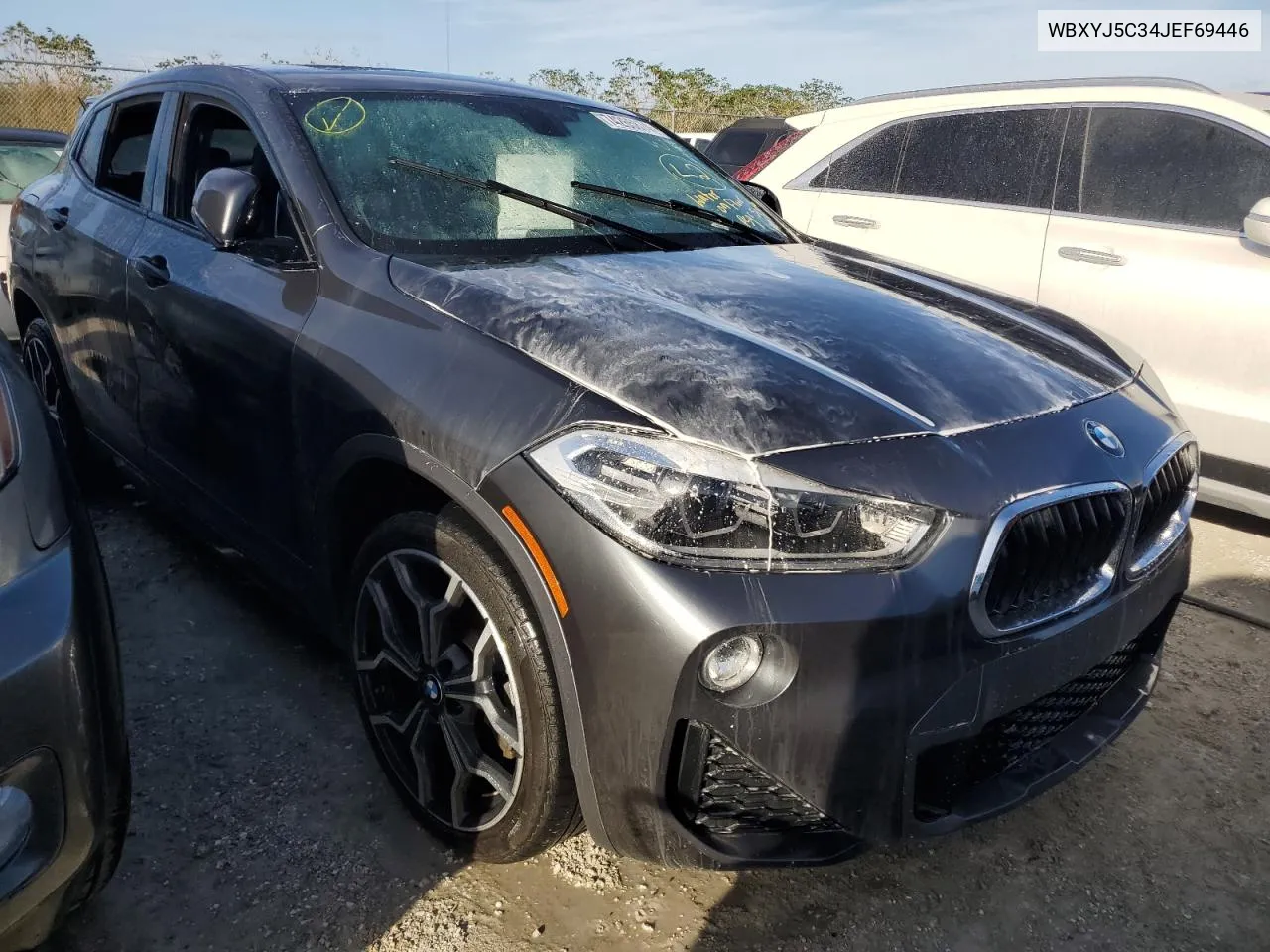 2018 BMW X2 xDrive28I VIN: WBXYJ5C34JEF69446 Lot: 74265874