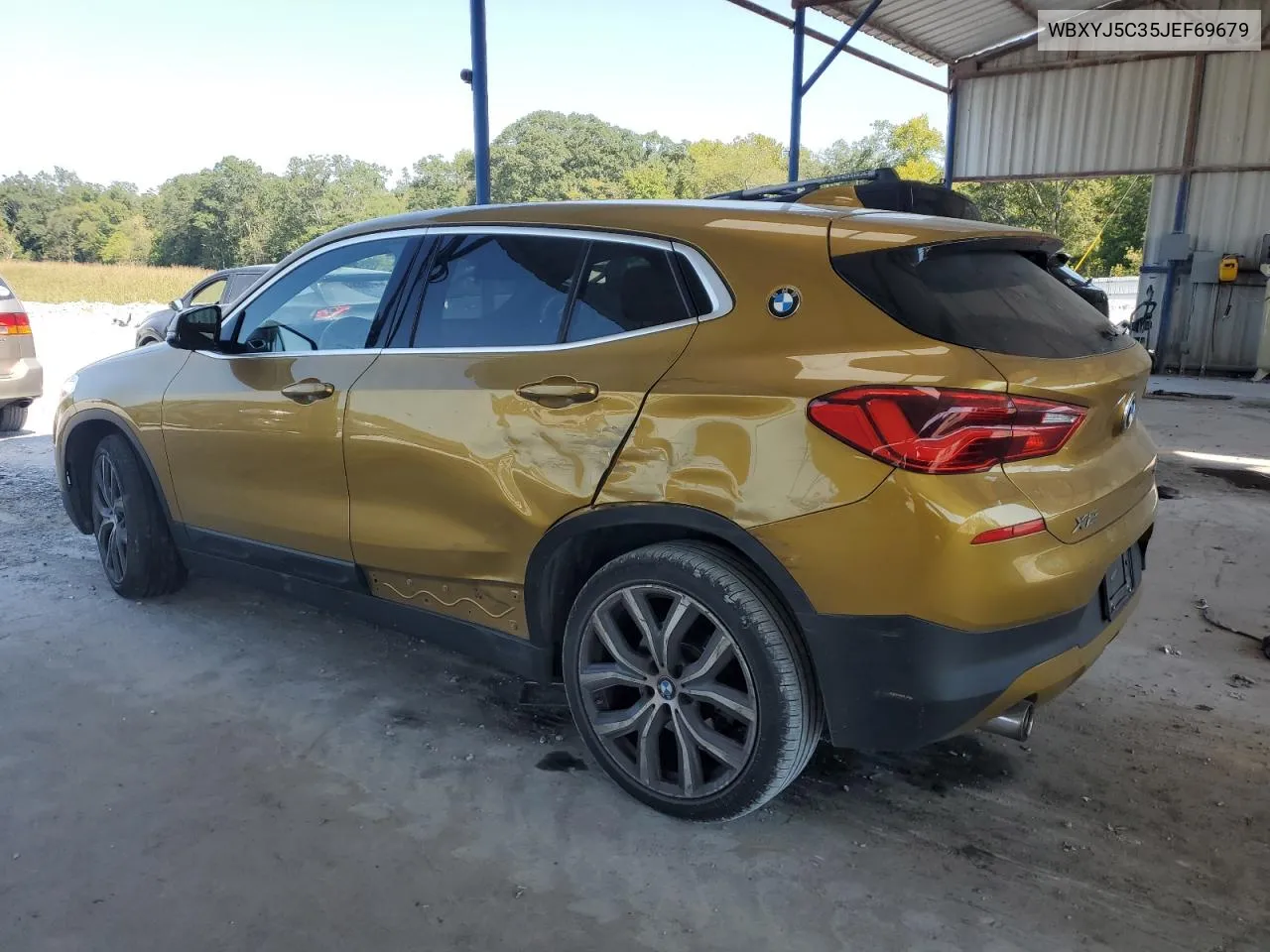 2018 BMW X2 xDrive28I VIN: WBXYJ5C35JEF69679 Lot: 75196964