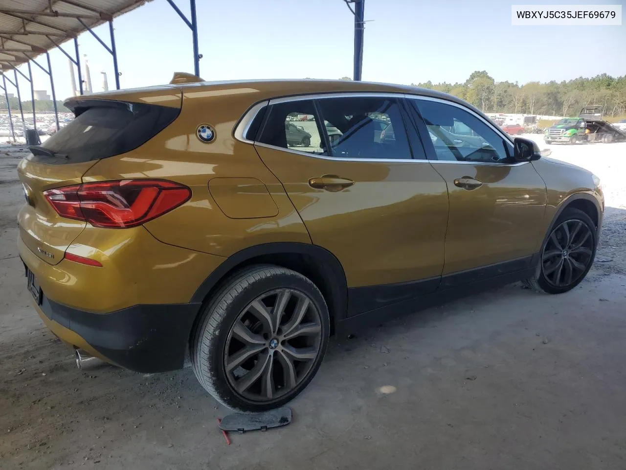 2018 BMW X2 xDrive28I VIN: WBXYJ5C35JEF69679 Lot: 75196964