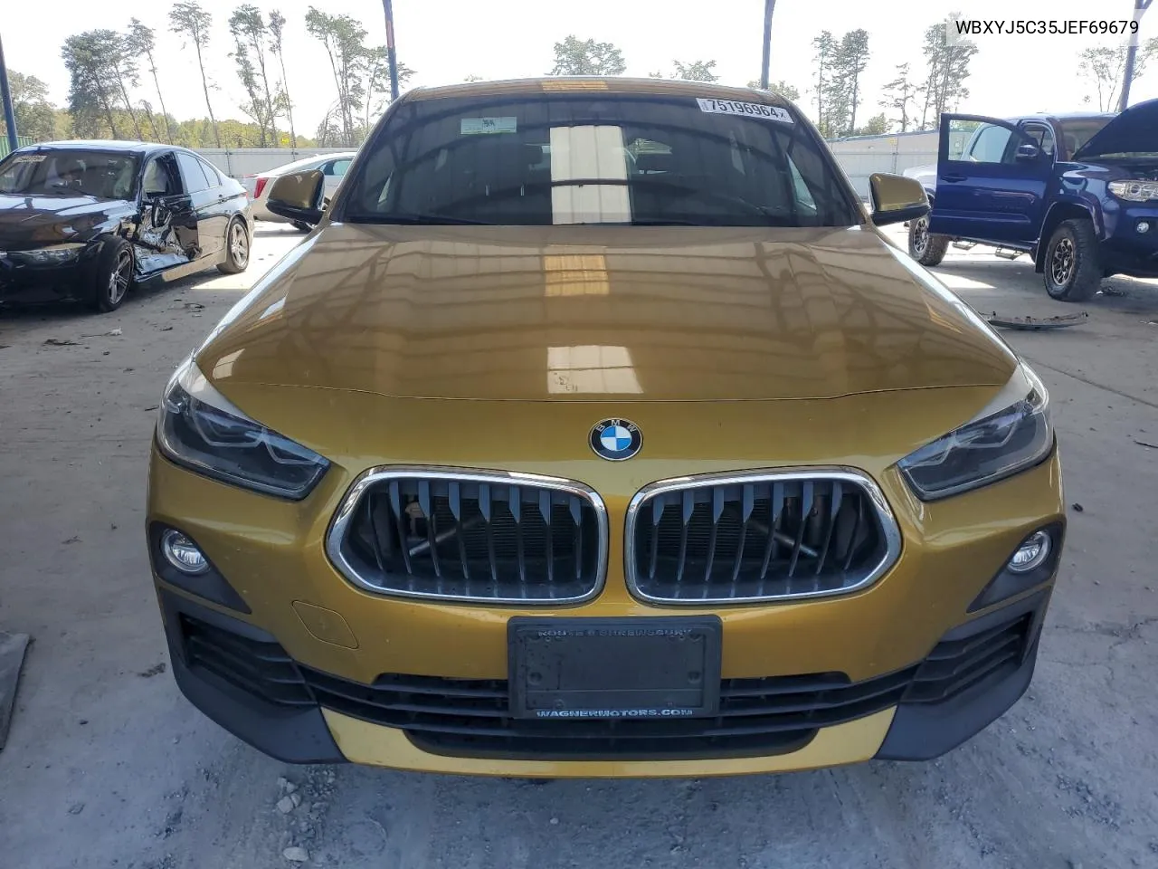 2018 BMW X2 xDrive28I VIN: WBXYJ5C35JEF69679 Lot: 75196964