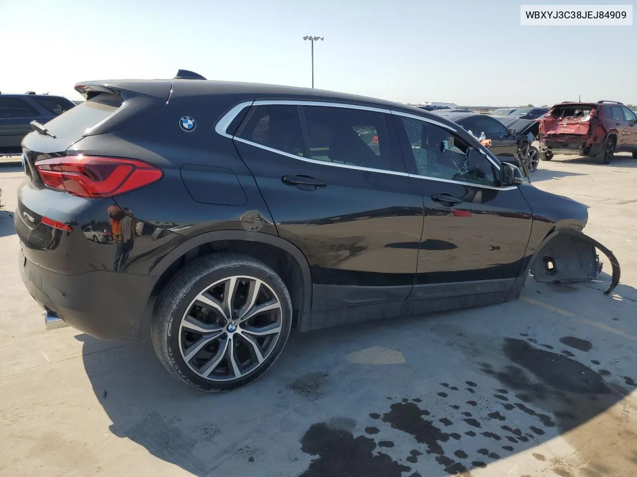 2018 BMW X2 Sdrive28I VIN: WBXYJ3C38JEJ84909 Lot: 75291664