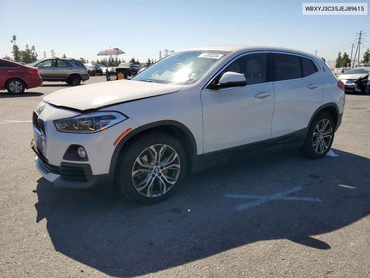 2018 BMW X2 Sdrive28I VIN: WBXYJ3C35JEJ89615 Lot: 75303224