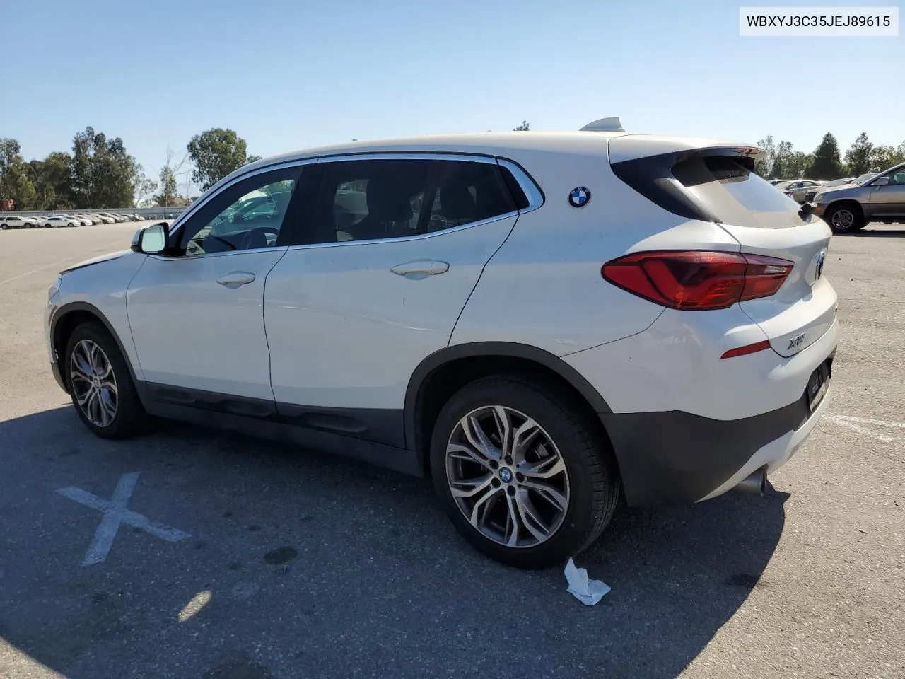 2018 BMW X2 Sdrive28I VIN: WBXYJ3C35JEJ89615 Lot: 75303224