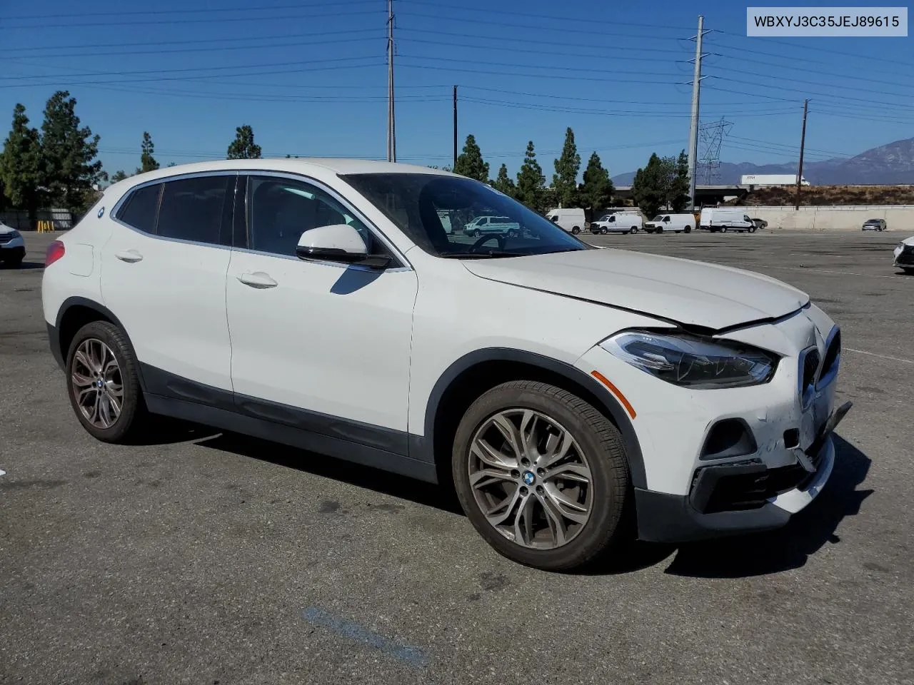 2018 BMW X2 Sdrive28I VIN: WBXYJ3C35JEJ89615 Lot: 75303224