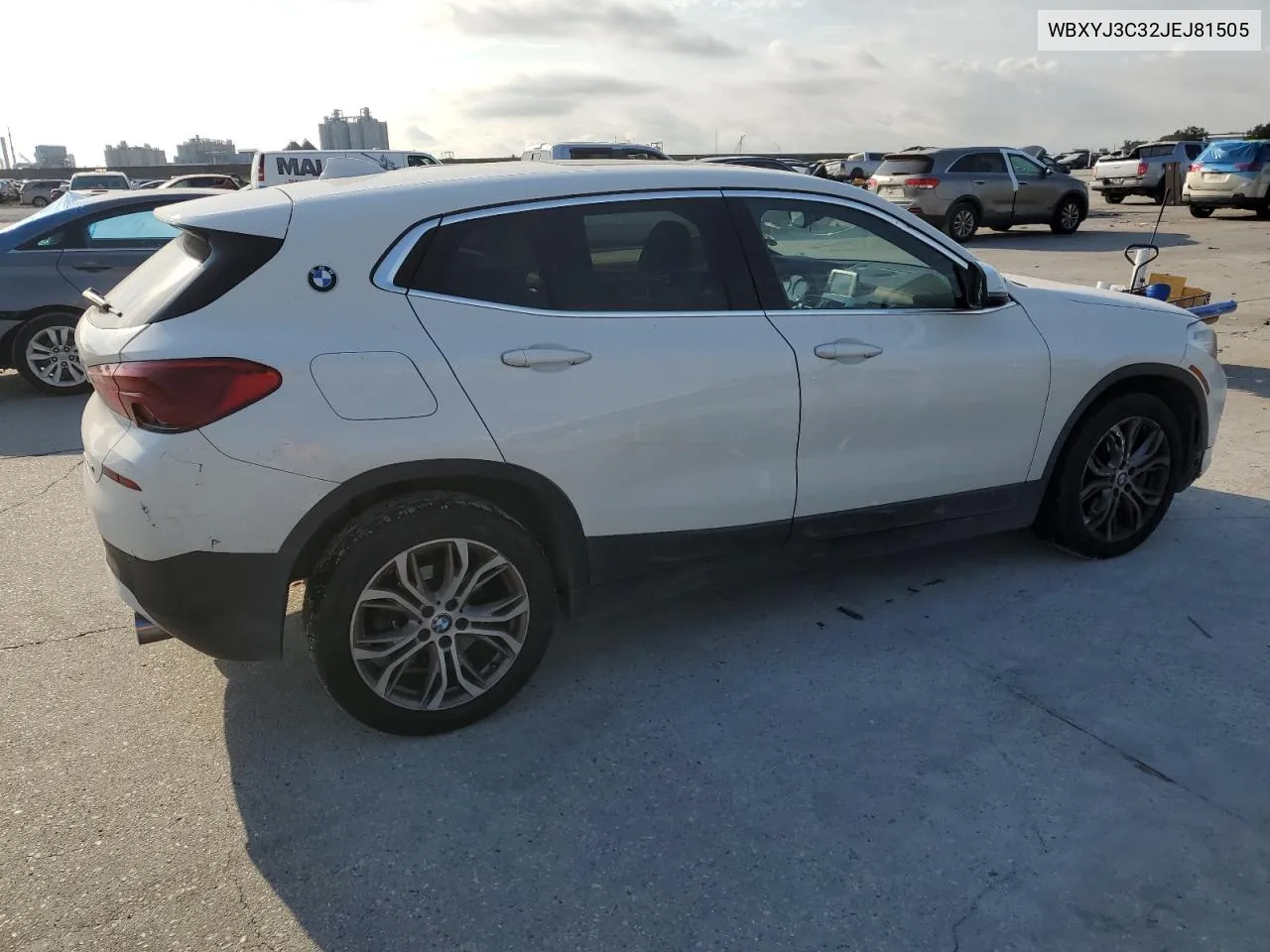 2018 BMW X2 Sdrive28I VIN: WBXYJ3C32JEJ81505 Lot: 75629204