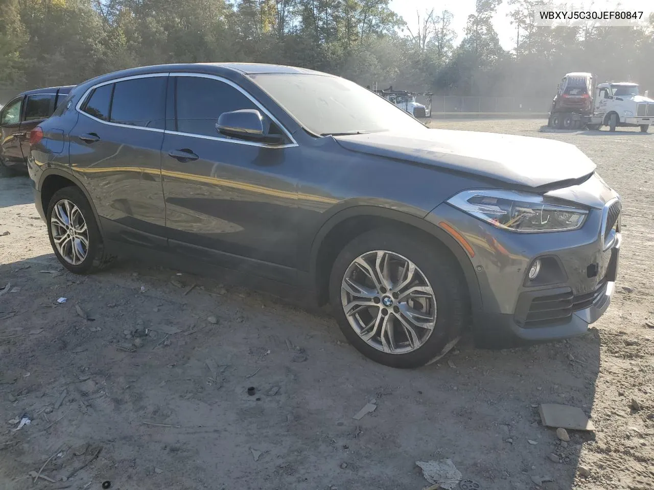 2018 BMW X2 xDrive28I VIN: WBXYJ5C30JEF80847 Lot: 75682864