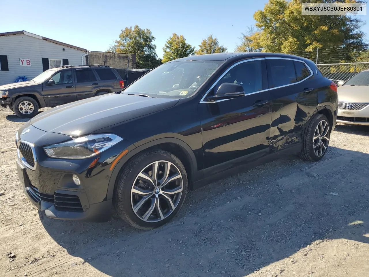 2018 BMW X2 xDrive28I VIN: WBXYJ5C30JEF80301 Lot: 76485014