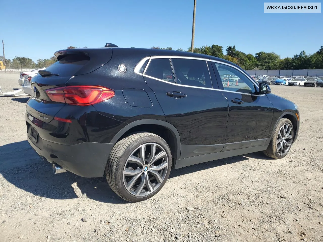 2018 BMW X2 xDrive28I VIN: WBXYJ5C30JEF80301 Lot: 76485014