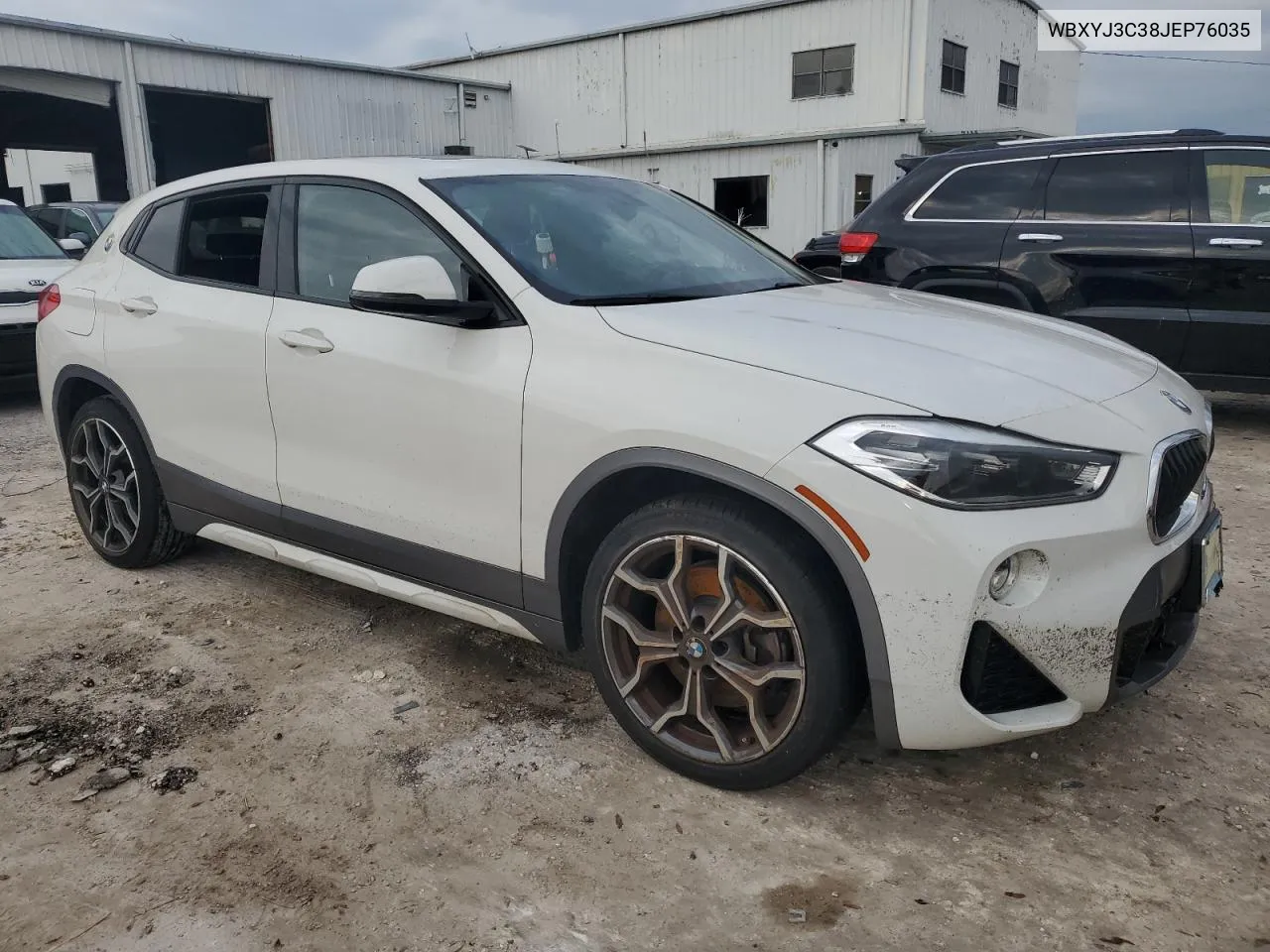 2018 BMW X2 Sdrive28I VIN: WBXYJ3C38JEP76035 Lot: 76523884