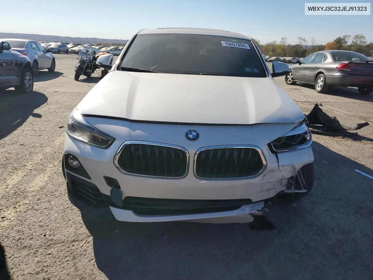 2018 BMW X2 Sdrive28I VIN: WBXYJ3C32JEJ91323 Lot: 76657894