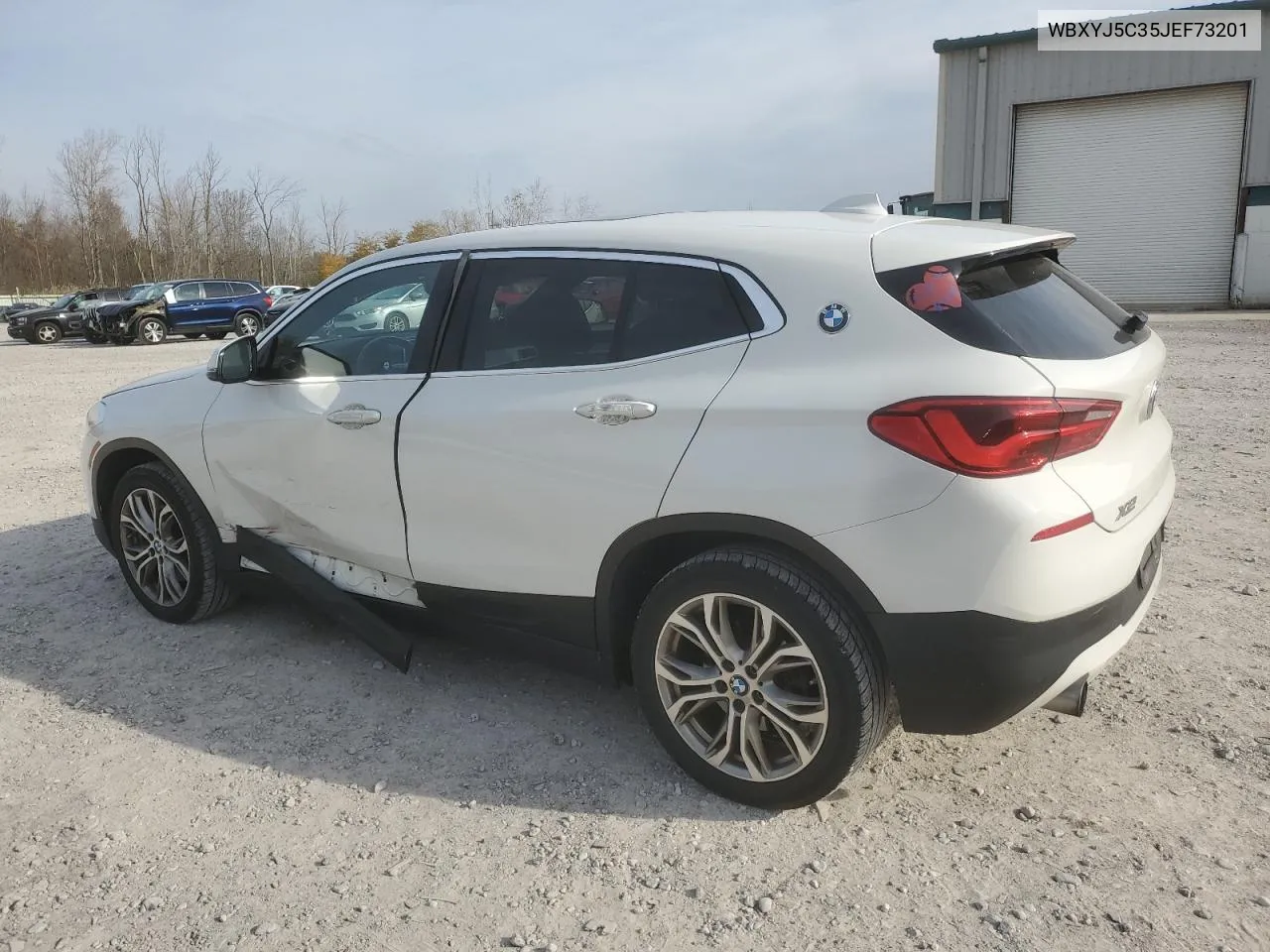 2018 BMW X2 xDrive28I VIN: WBXYJ5C35JEF73201 Lot: 77247564