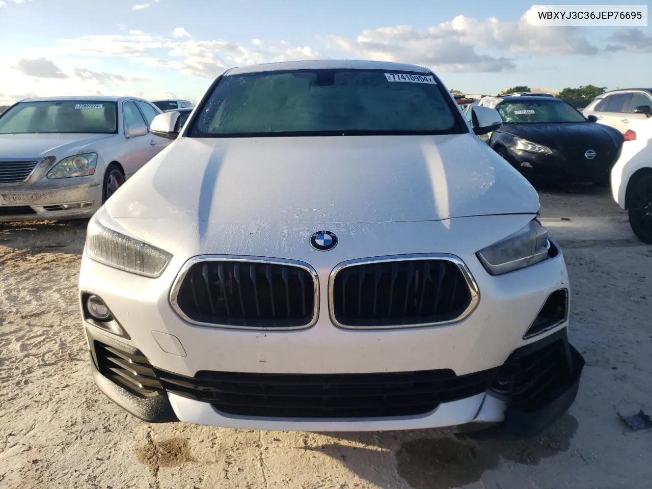 2018 BMW X2 Sdrive28I VIN: WBXYJ3C36JEP76695 Lot: 77410994