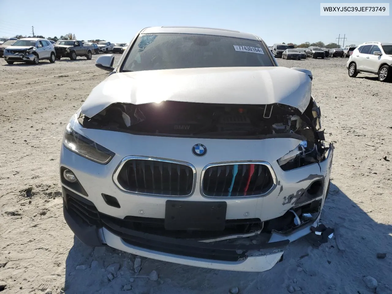 2018 BMW X2 xDrive28I VIN: WBXYJ5C39JEF73749 Lot: 77430164