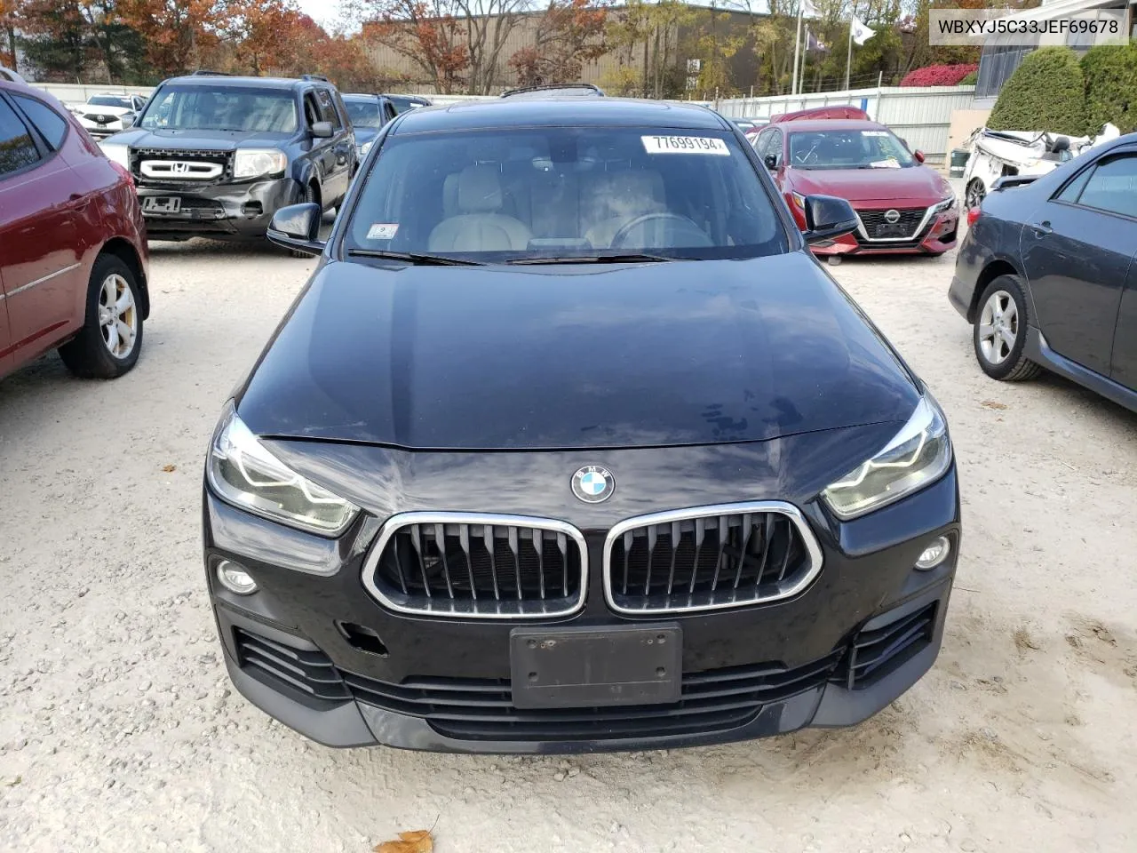 2018 BMW X2 xDrive28I VIN: WBXYJ5C33JEF69678 Lot: 77699194