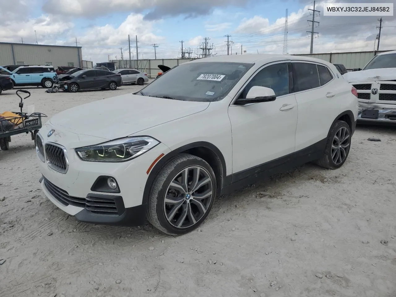 2018 BMW X2 Sdrive28I VIN: WBXYJ3C32JEJ84582 Lot: 78207004