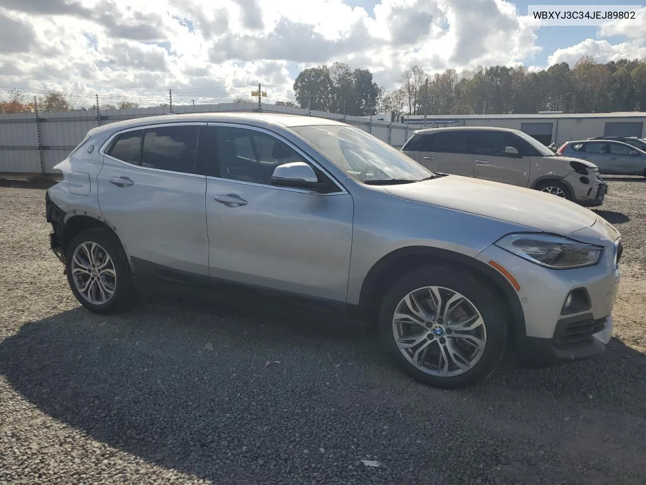 2018 BMW X2 Sdrive28I VIN: WBXYJ3C34JEJ89802 Lot: 78520414