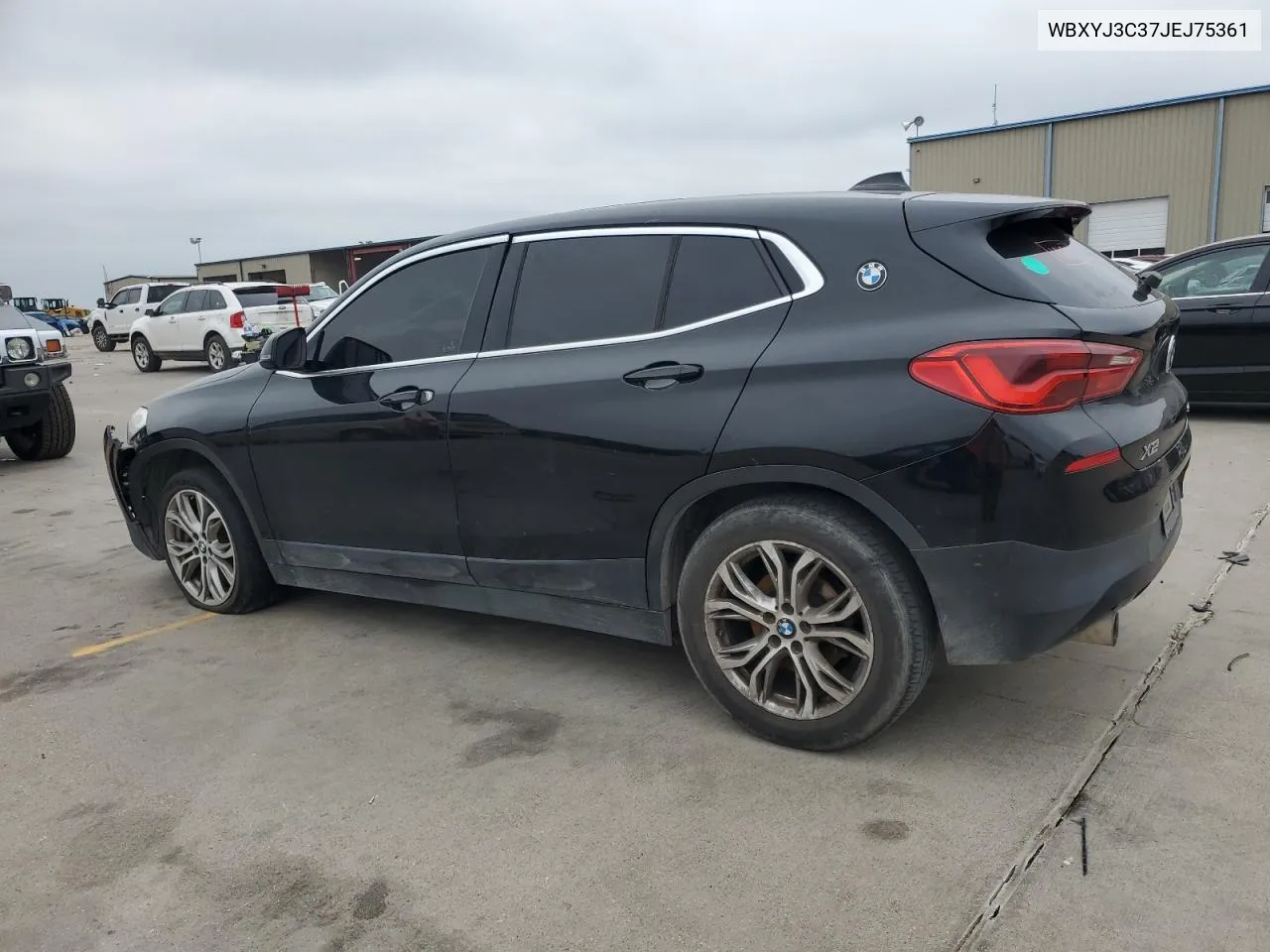 2018 BMW X2 Sdrive28I VIN: WBXYJ3C37JEJ75361 Lot: 79021684