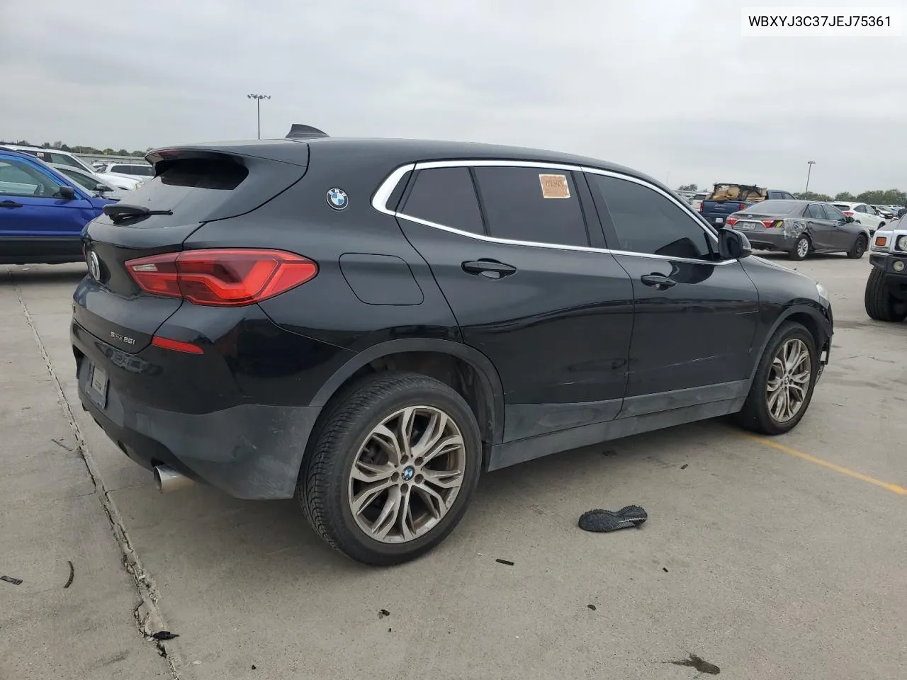 2018 BMW X2 Sdrive28I VIN: WBXYJ3C37JEJ75361 Lot: 79021684